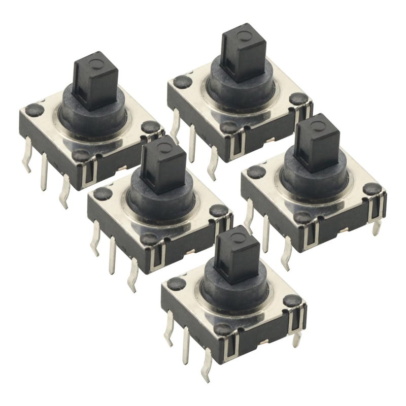 GODIYMODULES 5PCS DIP 5 Five Way Switch Multi-Direction Switch Touch Reset Key 10 * 10 * 10 MM Pin Multi Direction - Image 1